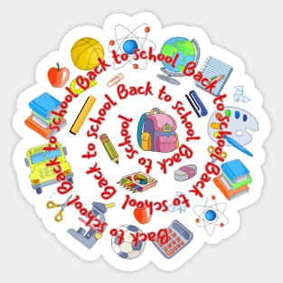 Back to school Sticker